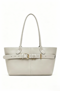 Leather Tote Bag for Women, Shoulder Bag for Everyday, Classic Top-Zip Handbags | Genuine Leather, Tote Bag
