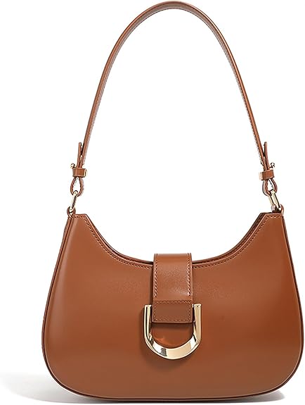 Genuine Leather Shoulder Bag, Purses for Women Women's Shoulder Handbags with Removable Straps | Shoulder Purse,