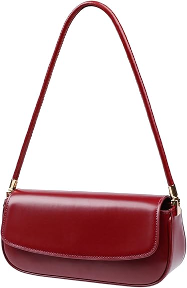 Leather Shoulder Bags for Women, | Genuine Leather, Small Shoulder Bag, Multiple Pockets, Shoulder Purse, Include Dust Bag