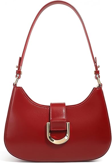 Genuine Leather Shoulder Bag, Purses for Women Women's Shoulder Handbags with Removable Straps | Shoulder Purse,